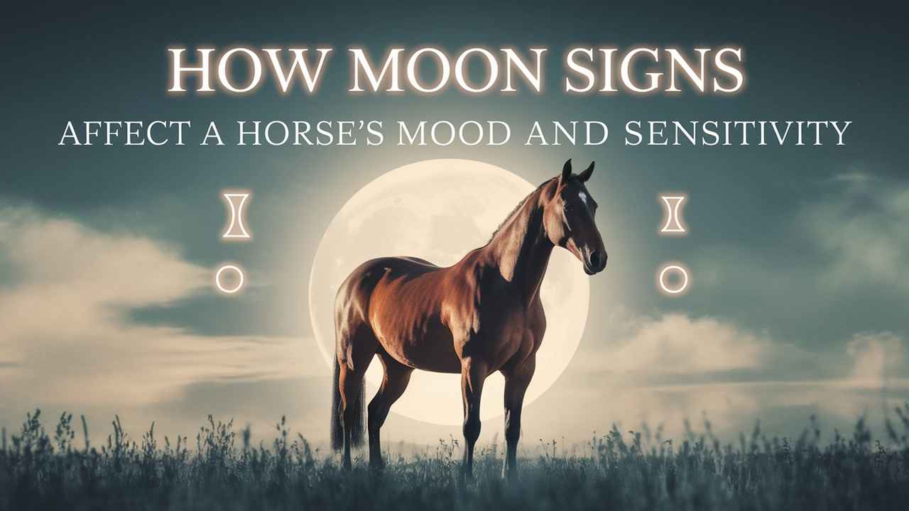 How moon signs affect a horse’s mood and sensitivity